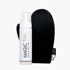 Magic Tan Instant Self Tan Mousse with Application Glove